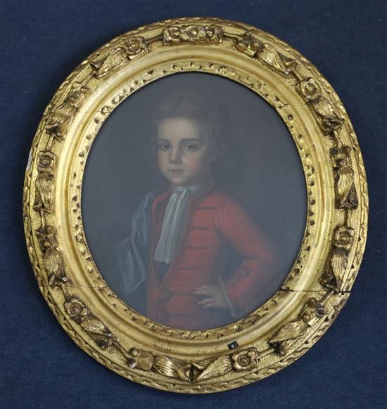 English School circa 1700 Portraits of members of the Yate family; 13.5 x 11.5in.